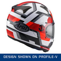 ARAI QUANTIC Face Red 